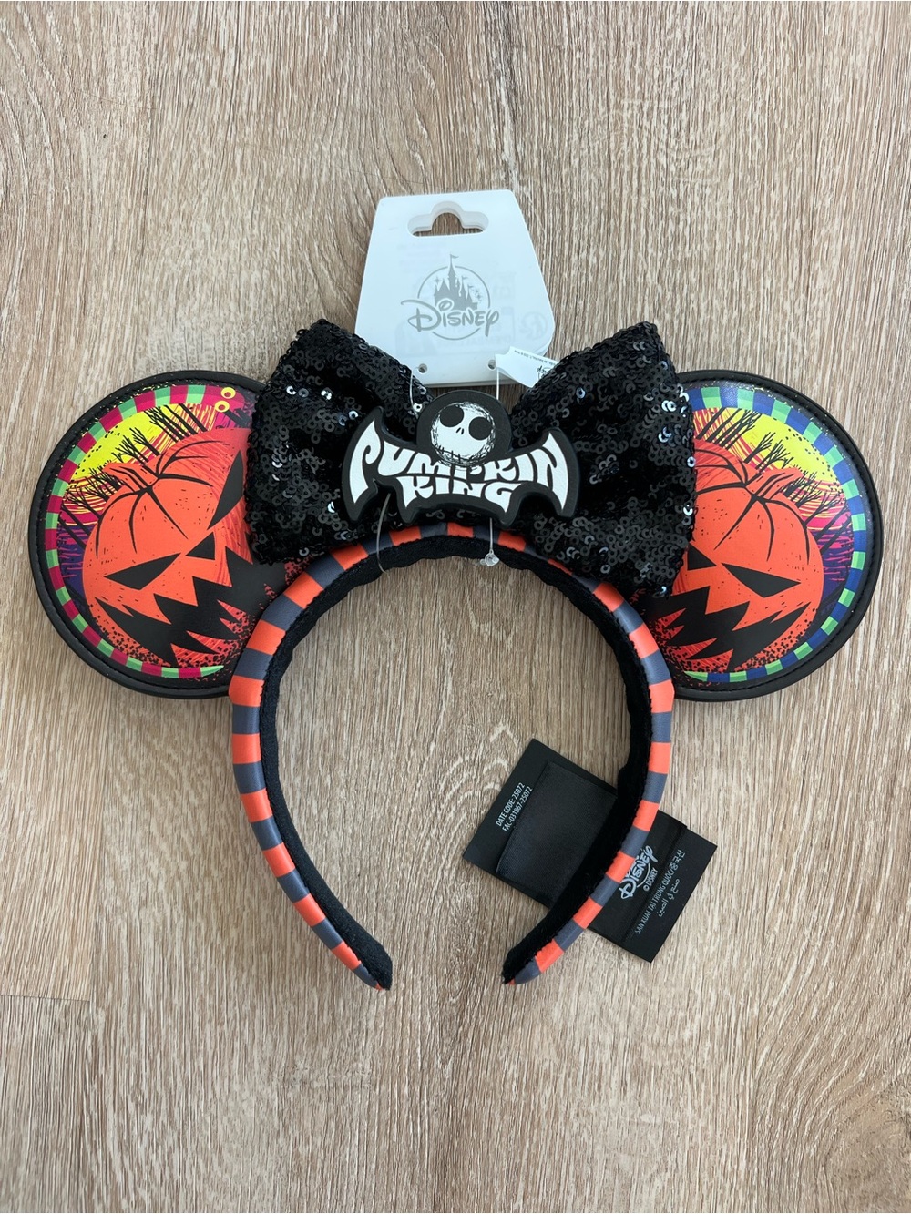 Disney The Nightmare Before Christmas Pumpkin Ears Headband